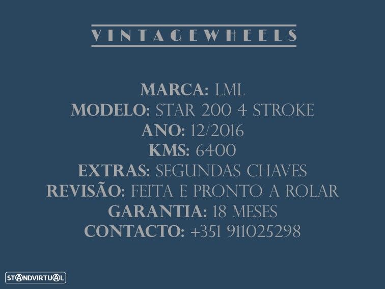 LML Star 4 Stroke Star 200 4 Stroke - 19