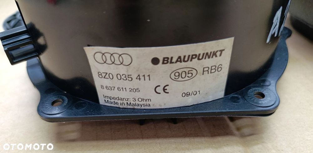 Audi A2 głośnik głośniki wzmacniacz komplet EU - 2