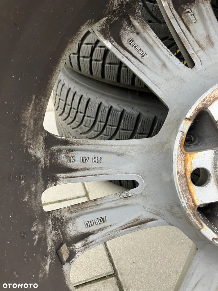 FELGI ALUMINIOWE MERCEDES-BENZ VITO VIANO 5x112 17 CALI KBA48478 235/65ZR17 RIAL 8Jx17H2 ET45 KOŁA ZIMOWE ZIMÓWKI OPONY - 10