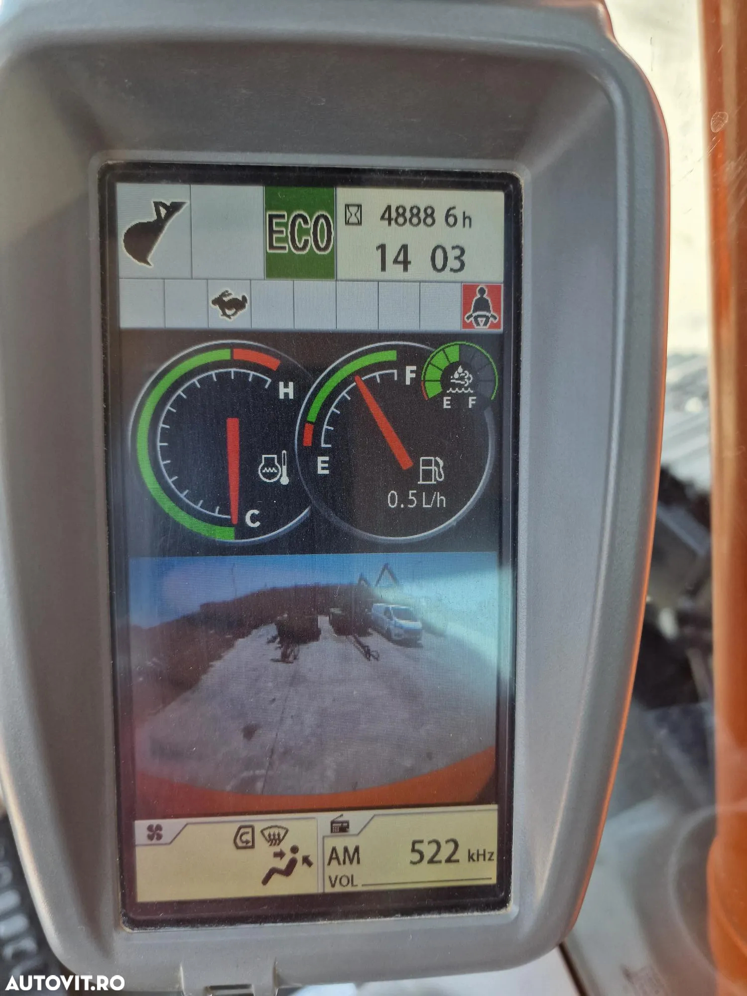 Hitachi ZX210, 2019, 23t, 4.888h, cupa NOUA 1,3mc-96.900 EUR+Tva, camera spate, camere laterale, inst picon, aer cond climatronic, consum 11l/h,. 3 pompe hidr HITACHI, inst picon, lant 90% ok 480h mars, posbilitate leasing 4 ani-PROMOTIE 96.900 EUR+Tva - 3