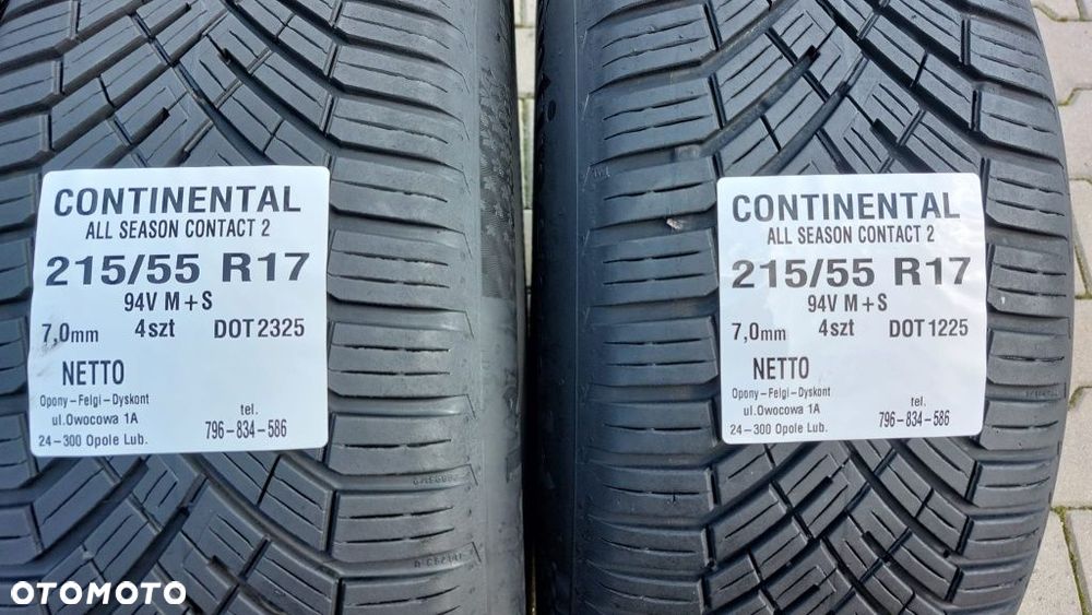 Opony Continental 215 55 R17 Rok 2025 - 2