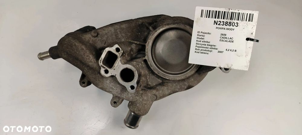 Pompa wody 7094 Cadillac Escalade 6.2  2007r. - 3