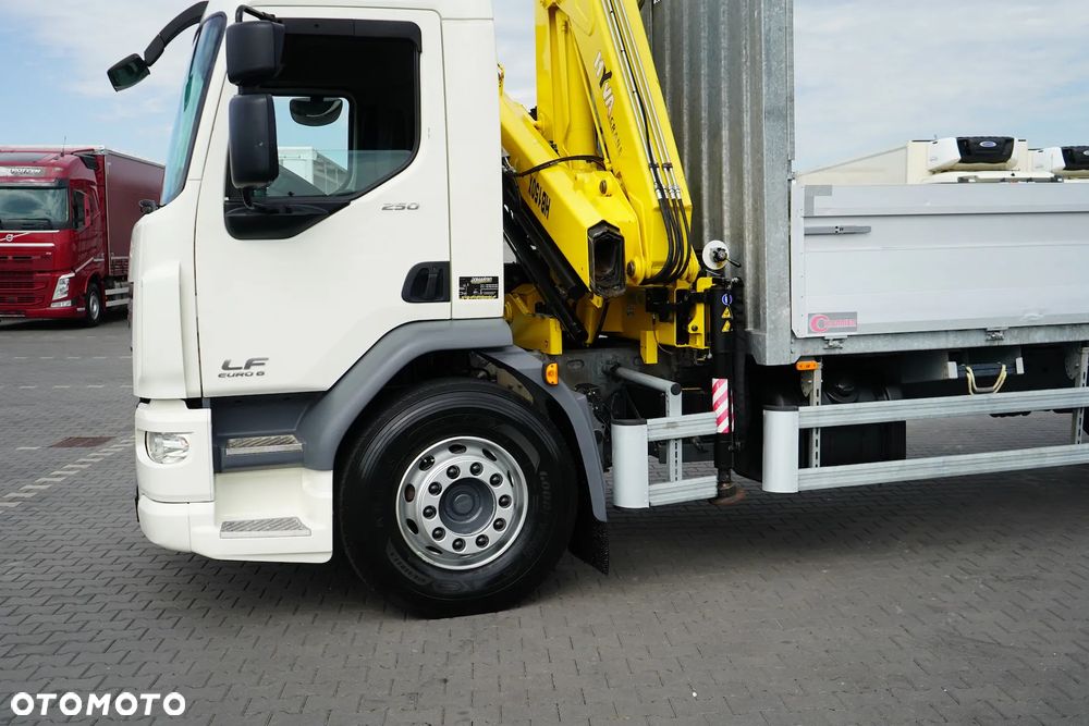 DAF / LF / 250 / SKRZYNIOWY + HDS / HYVA HB-150 / PILOT / ROTATOR - 18