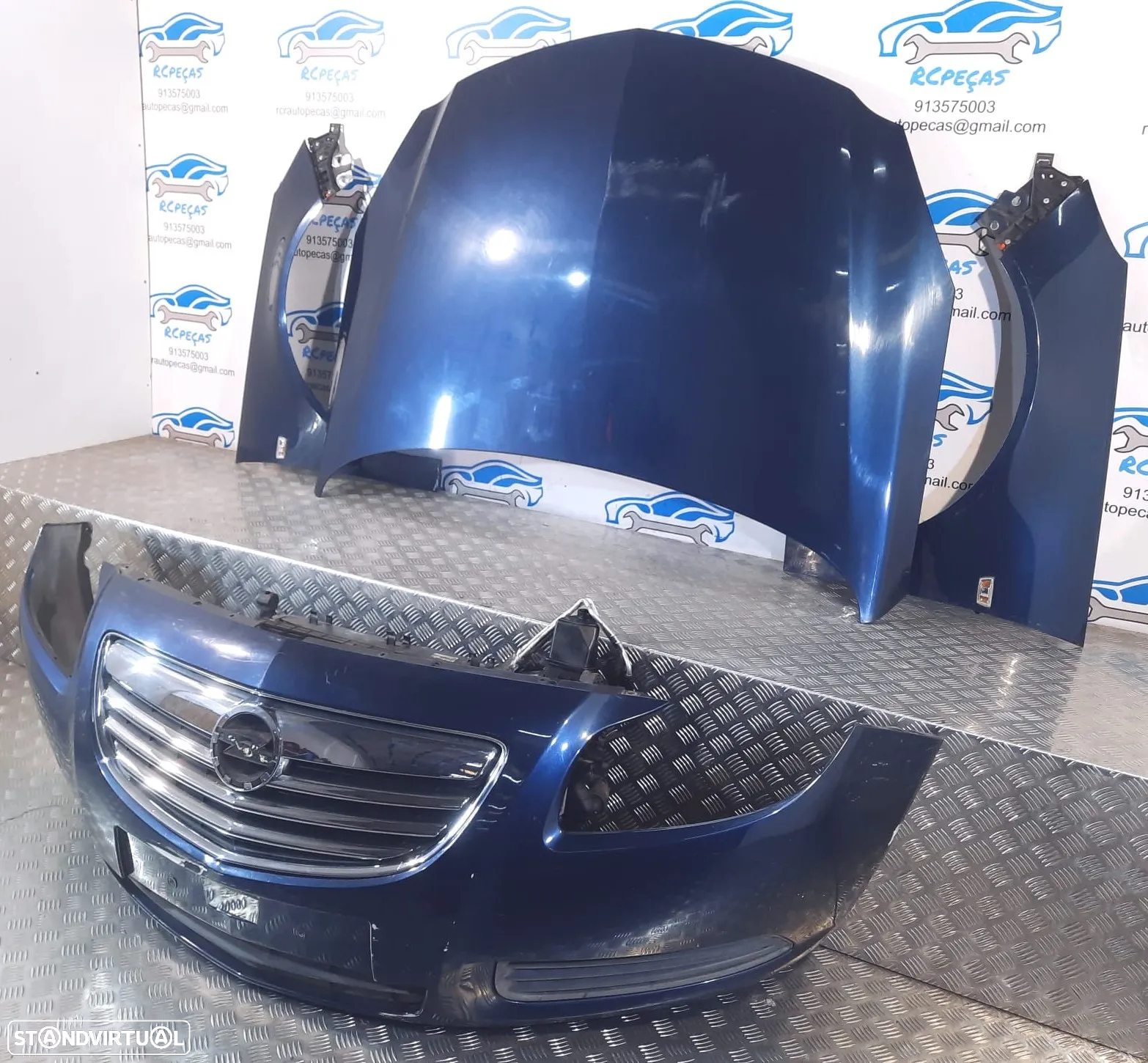 .FRENTE OPEL INSIGNIA A CAPOT PARACHOQUES GUARDA-LAMAS RADIADOR VENTILADOR 2008 - 2013 - 4