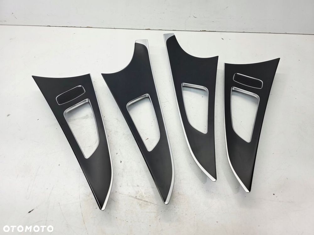 DEKOR DEKORY DRZWI PIANO BLACK AUDI A6 C7 KOMPLET 4G0867409R 1LQ - 3