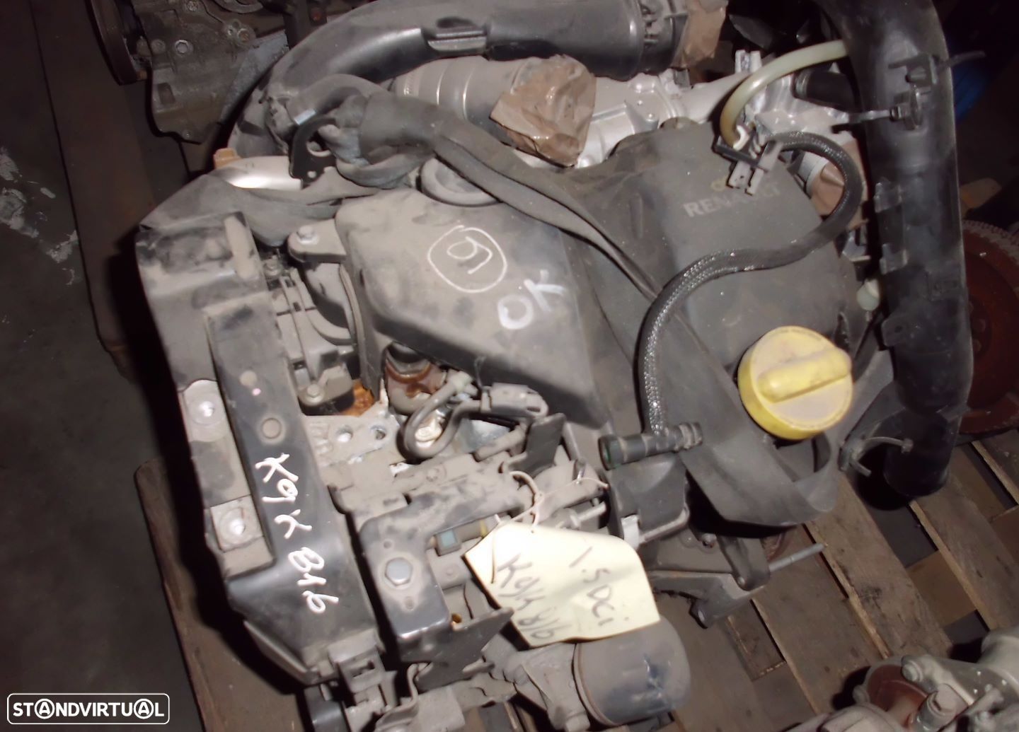 Motor 1.5 DCI K9K816 - 1