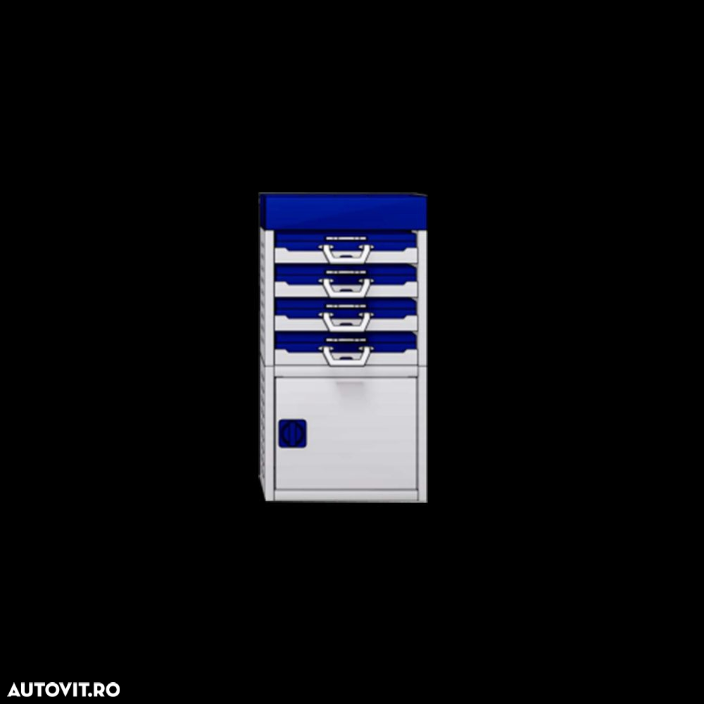 Mobilier autoutilitare - Sistem modular de 0,5m PROVAN 050-010 - 3