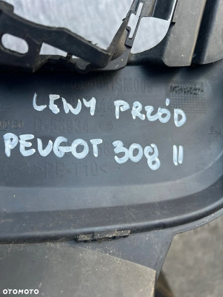 PEUGOT 308 II T9 Kratka Zderzaka Lewy Przód ZOS-99894480 - 6