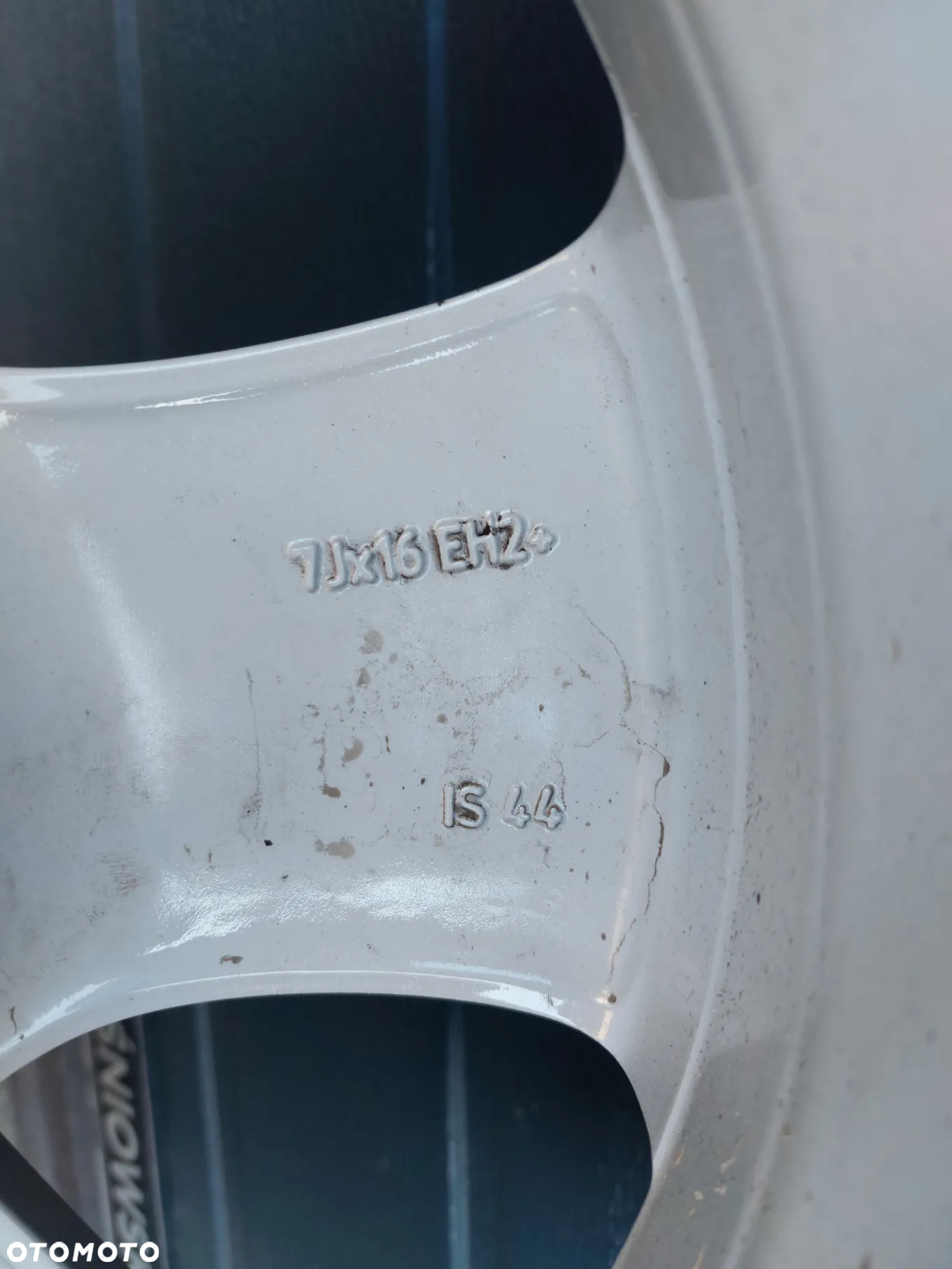 BMW E87 KOŁA FELGI ALUMINIOWE R16 7J ET44 5X120 ORYGINAŁ PROSTE OPONY W SŁABYM STANIE GRATIS ! - 5