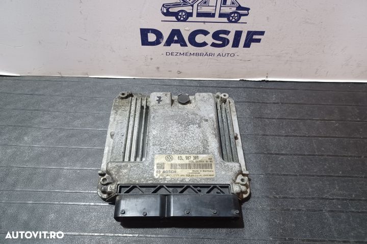 Calculator motor ECU 03L907309 - 2.0 CBAB 03L907309 - 2.0 CBAB Volksw - 1