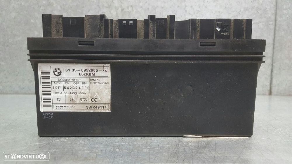 MÓDULO ELETRÓNICO BMW SERIE 5 BERLINA E60 - 1