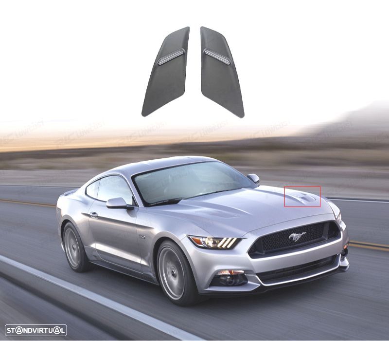 ENTRADAS DE AR FORD MUSTANG 15-17 LOOK GT 5.0 - 1