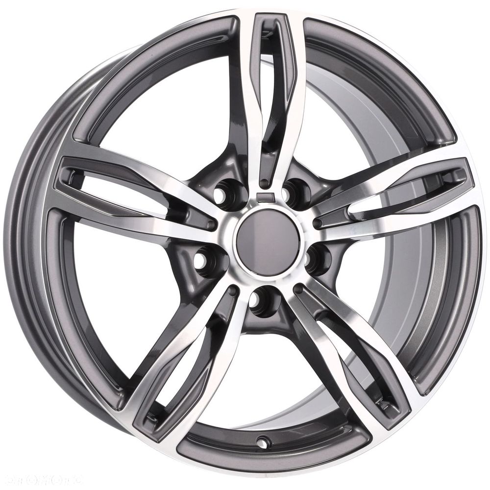 4x Felgi 18 5x120 m.in. do BMW 5 E34 E39 E60 6 F06 F12 F13 E63 E64 7 E38 E65 Z4 E89 - E492 (BK5728) - 8