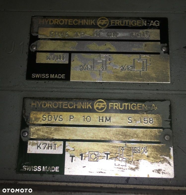 Rozdzielacz z koparki EDER M 805 - 5