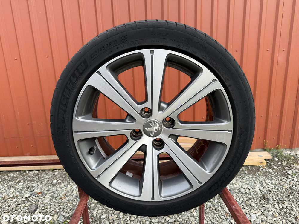 Alufelgi Peugeot 17 cali 4x108 7.5J ET32 | Czujniki Powietrza | - 5