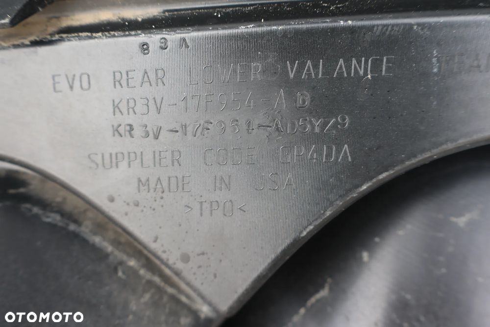 DOKŁADKA DYFUZOR SPOILER SPOJLER ZDERZAKA TYŁ FORD MUSTANG VI 6 S550 SHELBY LIFT KR3V-17F954-AD 2018 - 17