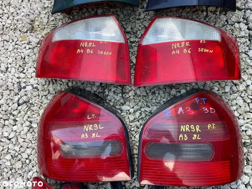 LAMPY TYŁ LEWE PRAWE AUDI - 5
