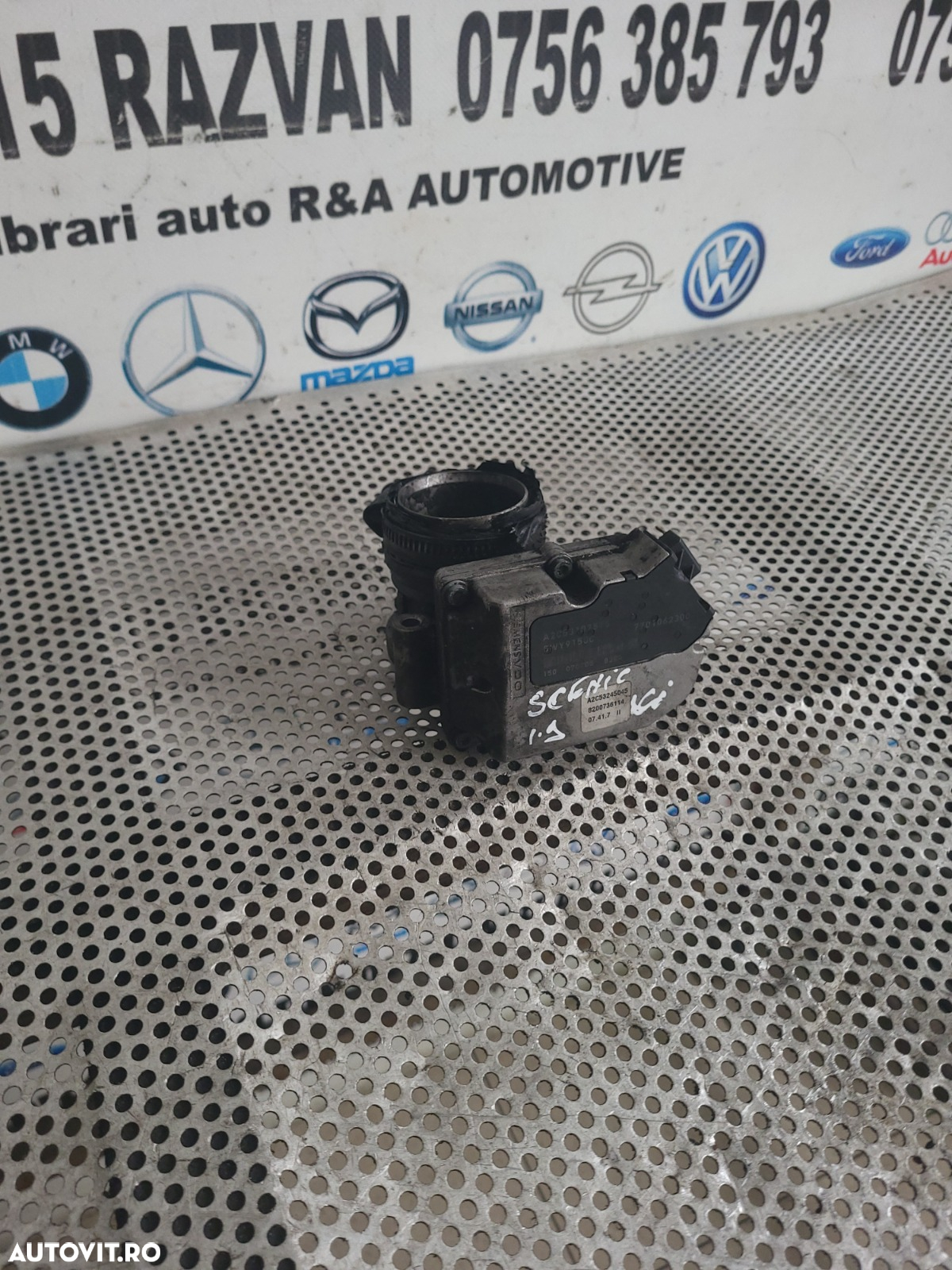 Clapeta Acceleratie Renault 1.9 Dci Euro 4 Laguna 2 Scenic 2 Megane 2 Mufa Crapata Cod - 2