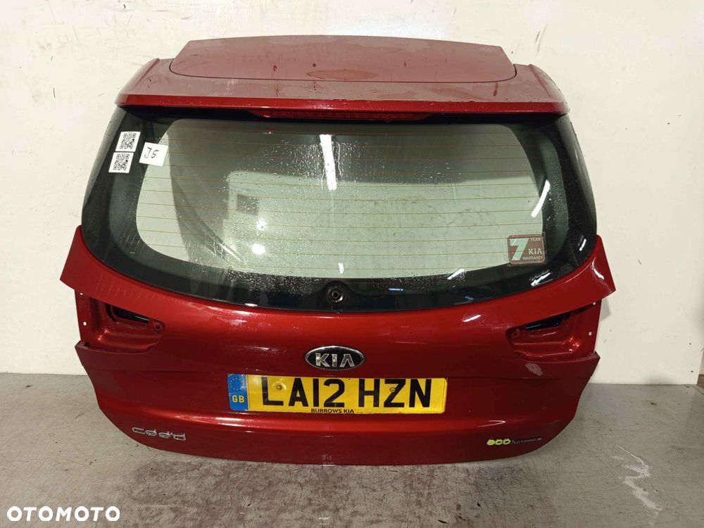 ! KLAPA TYŁ TYLNA BAGAŻNIKA DO KIA CEED 2 II KOMBI BORDOWA - 1