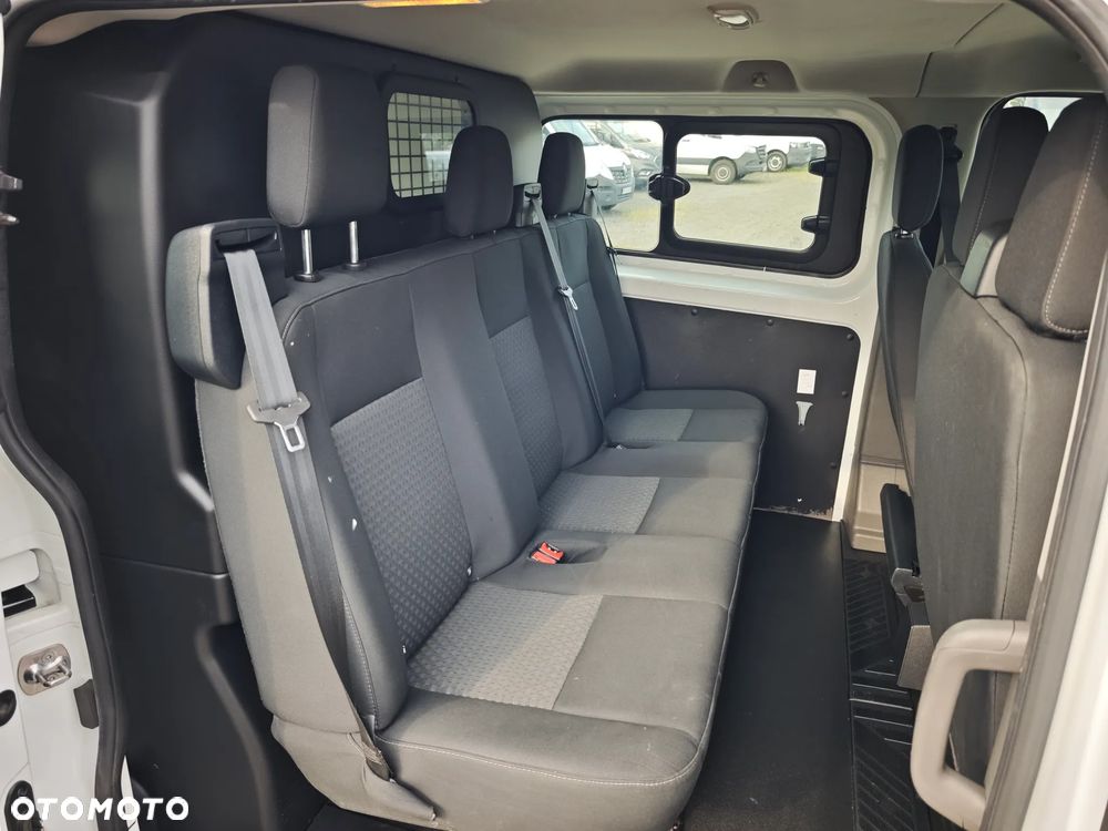 Ford Custom Doka Brygadówka Klima 6 miejsc Hak Bezwypadkowy - 12
