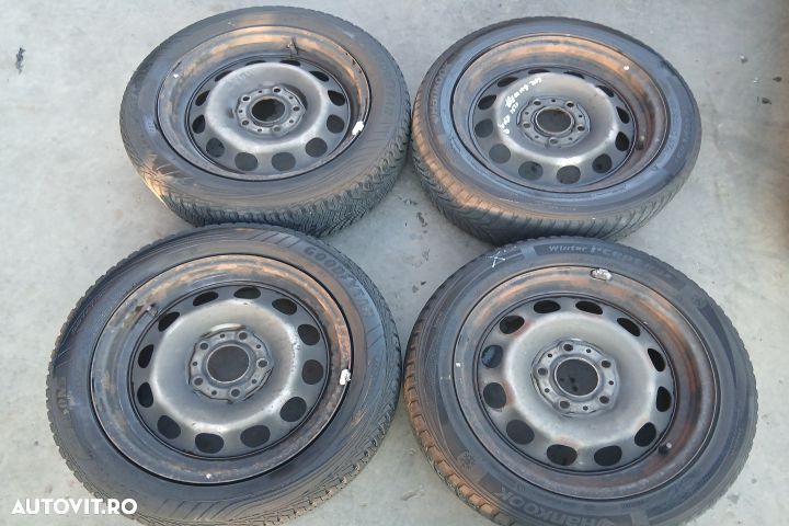 Jante tabla cu anvelope 16 - set 6777784 61/2JX16H2 ET42 195/55 R16 6 - 1