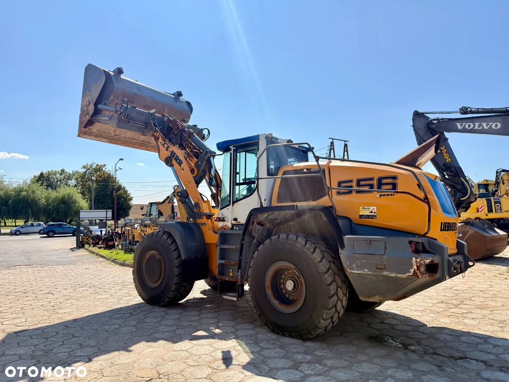 Liebherr L556 Xp Xpower, Opony Bridgestone 90%, szufla wysokiego wysypu załadunku - 4
