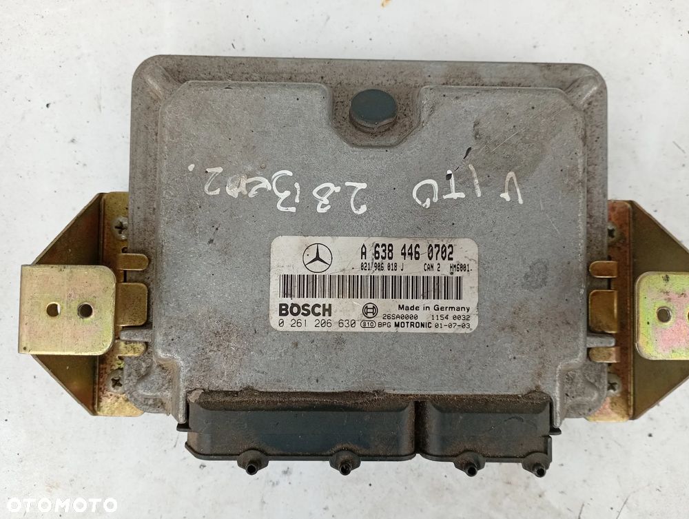 Mercedes Vito 638 sterownik silnika 2.8 VR6 638 446 0702 - 2