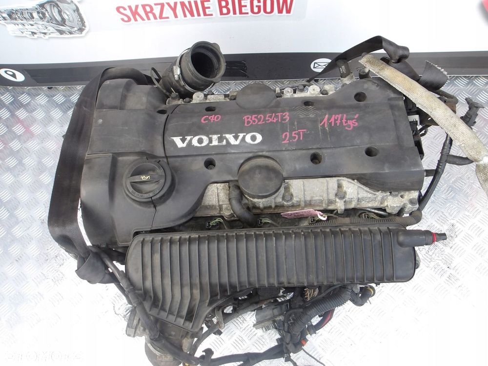 SILNIK KOMPLETNY VOLVO C70 2.5T B5254T3 117 TYS - 2
