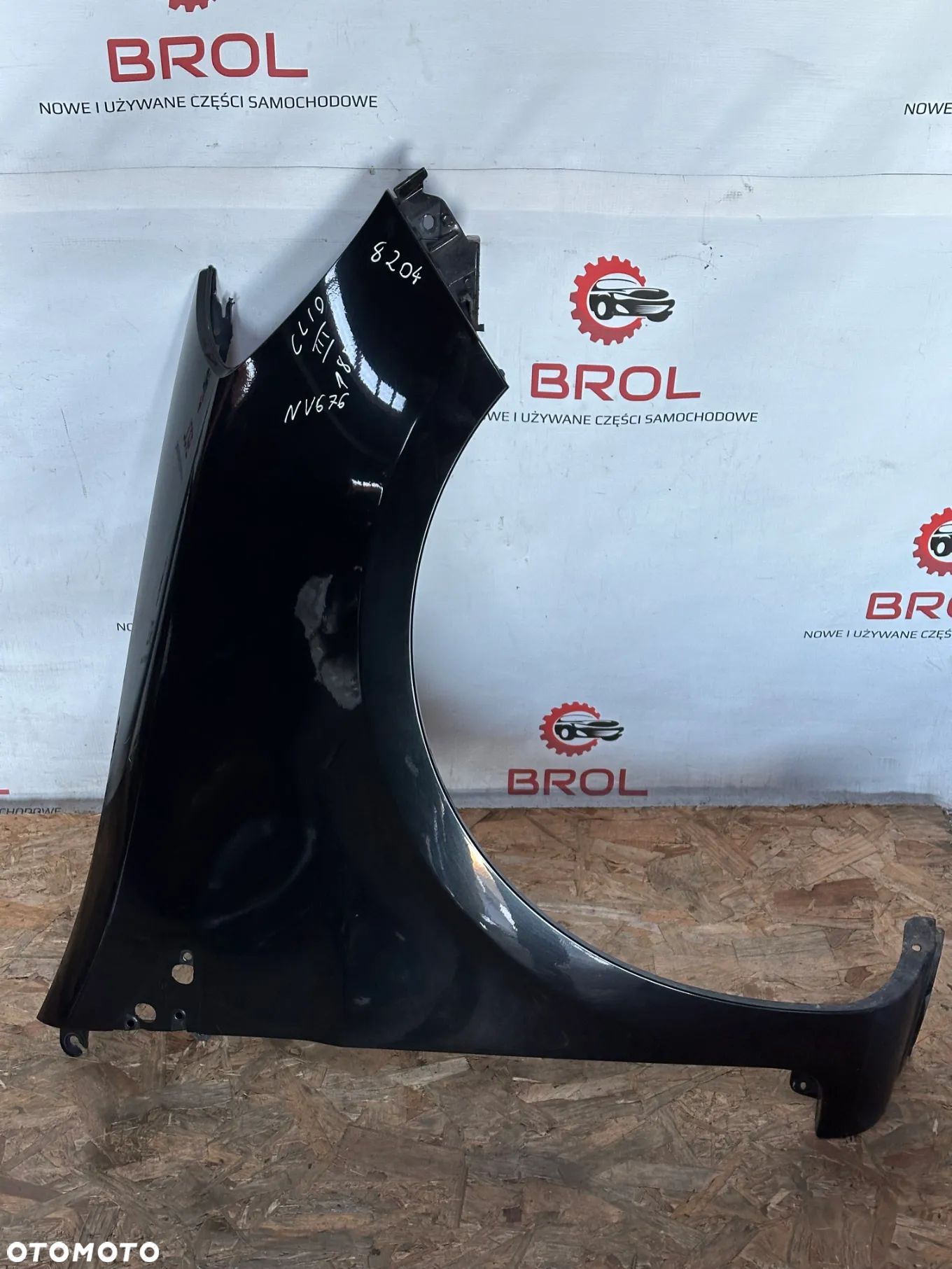 BŁOTNIK PRZEDNI PRAWY RENAULT CLIO III 185 NV676 - 1