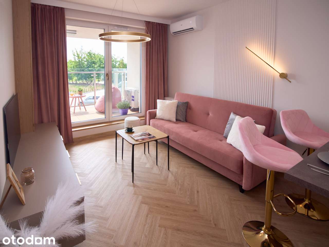 Apartament z tarasem -3 pokoje- Smart Home- umeblowane - Premium