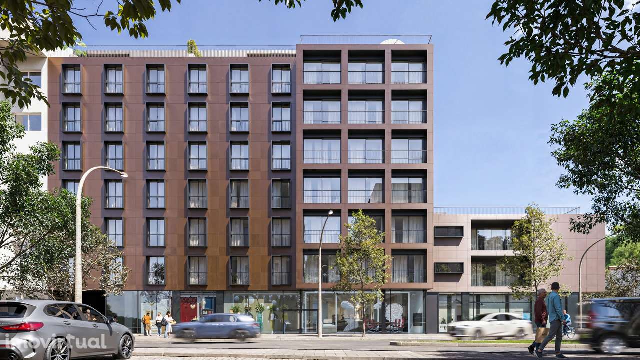 Damião de Góis: Apartamentos T2, T3 e T4 à venda no centro do Porto - Grande imagem: 1/5