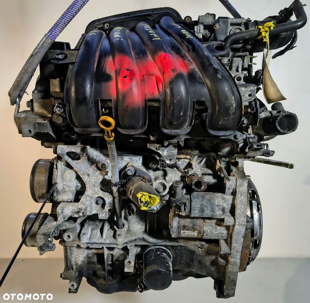 SILNIK KOMPLETNY NISSAN QASHQAI J10 1.6B 16V, HR16 - 8