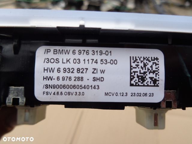 LAMPKA WNĘTRZA CENTRUM STEROWANIA SZYBERDACH BMW E90 E92 6976319 - 2