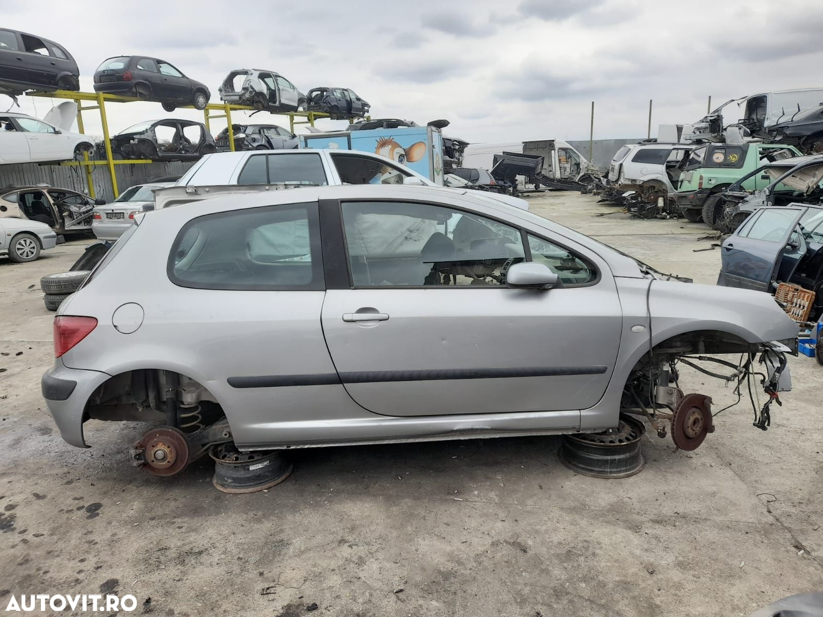Motoras stergator haion 9637158780 Peugeot 307 1 [facelift] [2005 - 2 - 5