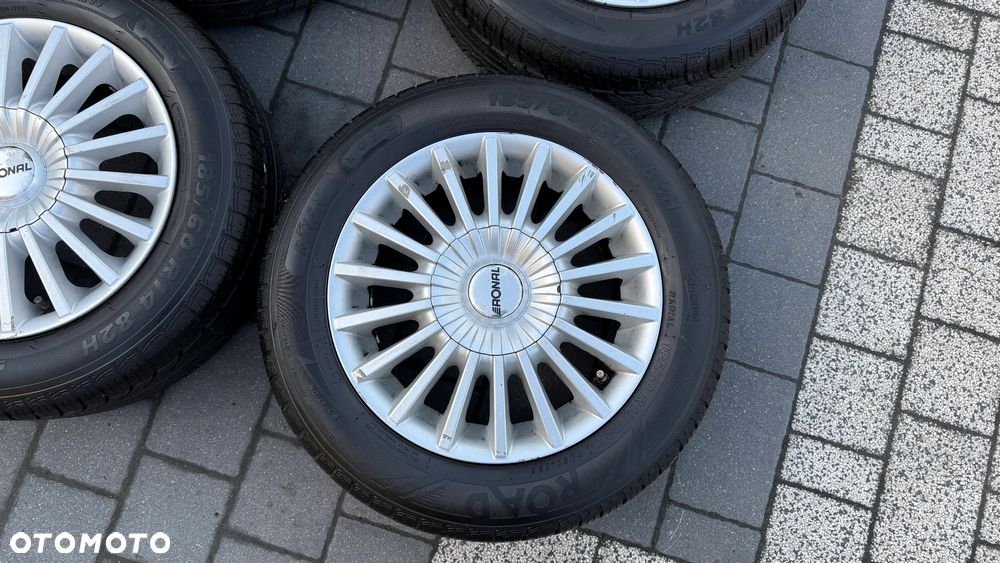 Koła 5x100 185/60 r14 Ronal Audi Seat Skoda VW felgi alufelgi ET35 6J KBA45363 - 4