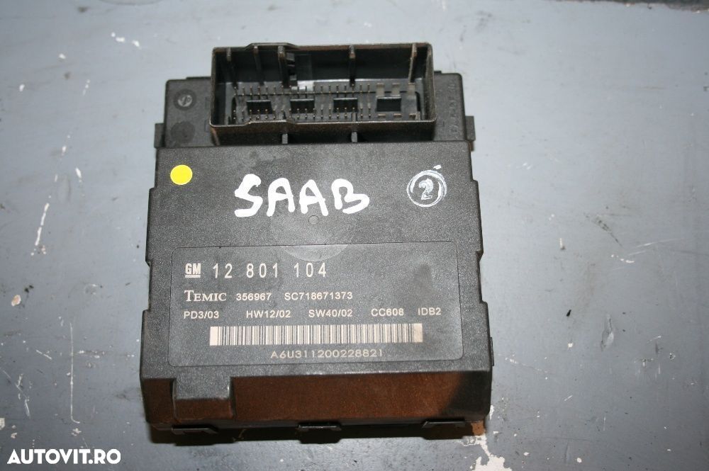 Modul Confort Saab 93 9-3 Livram Oriunde In Tara - 2