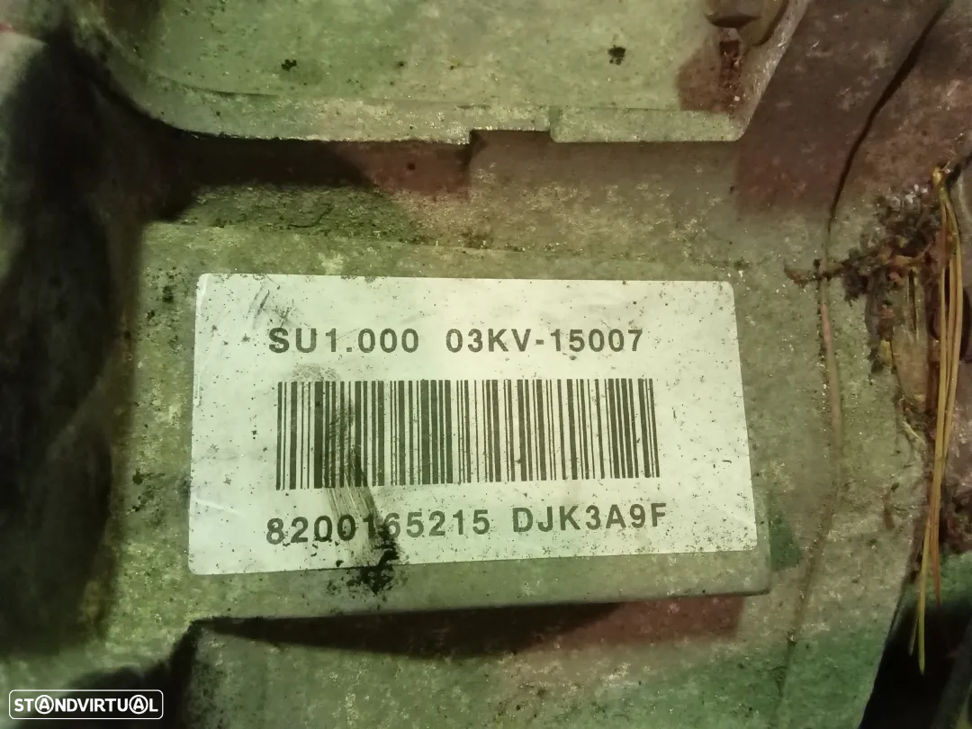 CAIXA DE VELOCIDADES AUTOMATICA RENAULT LAGUNA II / ESPACE 2.2DCI SU1000 215 8200165215 - 3