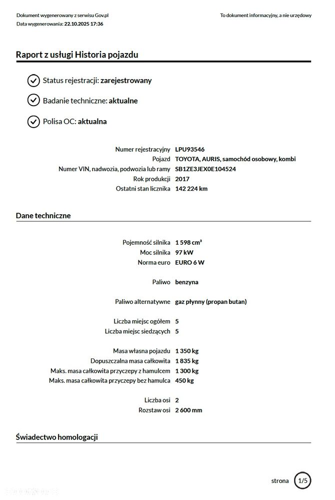 Toyota Auris 1.6 Prestige - 15
