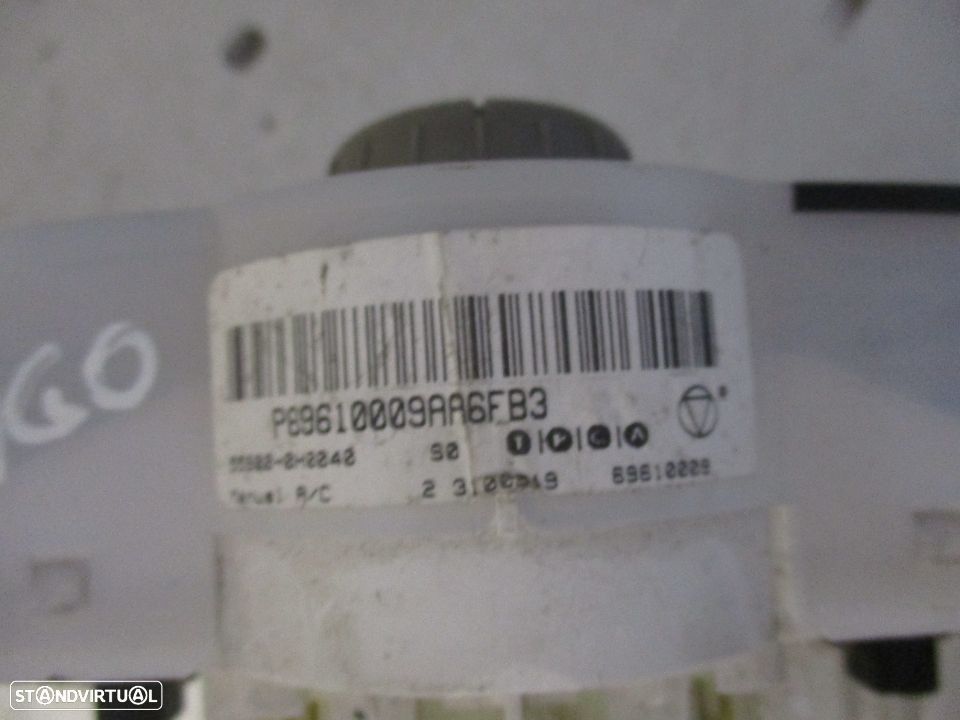 Climatronic Sofagem Ar Condicionado Aygo C1 107 - 3