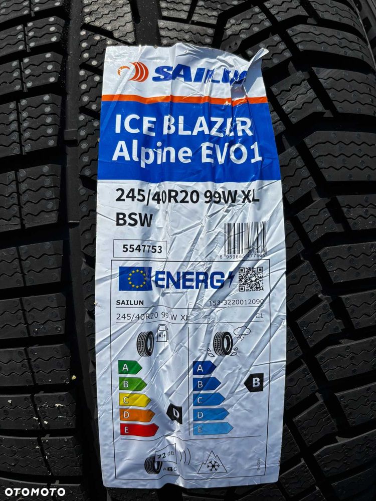 Okazja opony zimowe 245/40R20 99W SAILUN ICE BLAZER ALPINE EVO1 2025 - 2