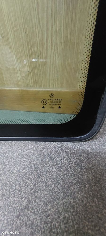 Szyba stała vw t4 tył prawa - 2