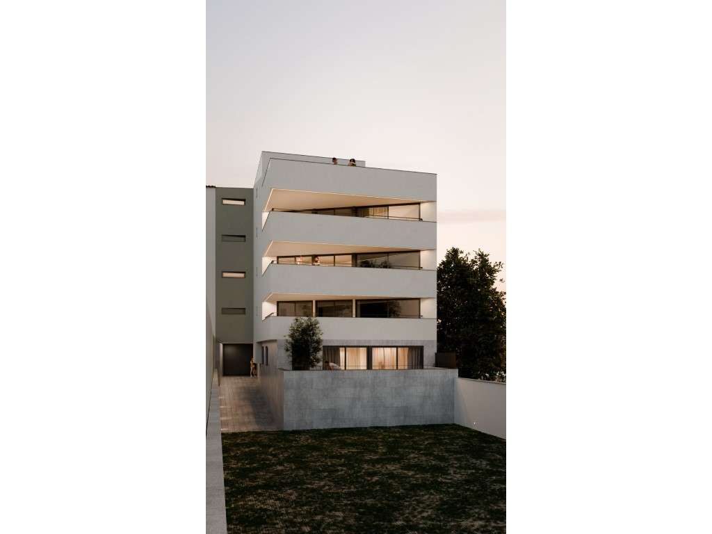 Novo Apartamento T0 com terraço em Canelas - Grande imagem: 3/16