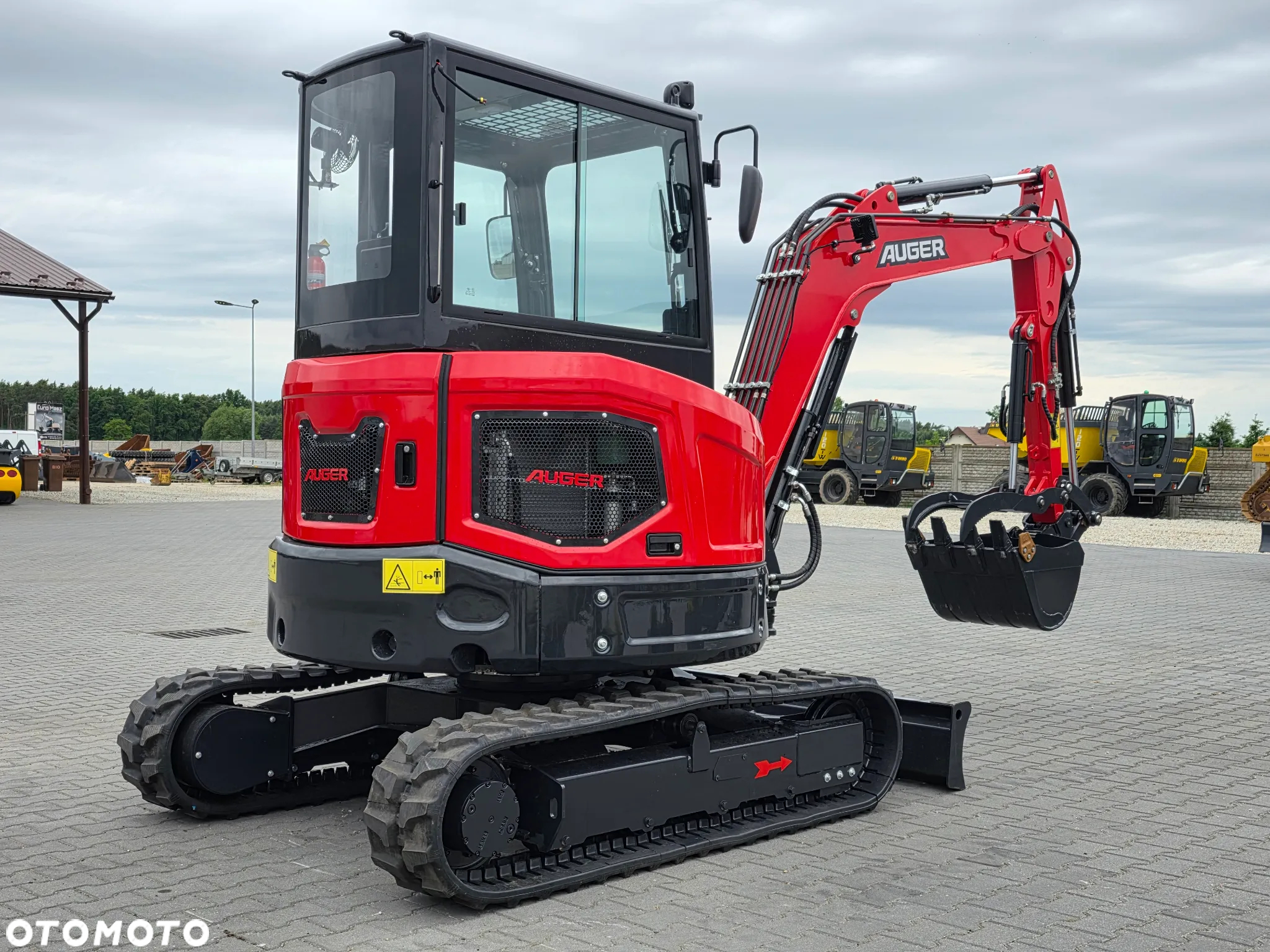 Inny NOWA MINIKOPARKA AUGER 40, WAGA 3900 KG, KUBOTA silnik - 9