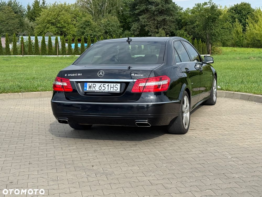Mercedes-Benz Klasa E 350 CDI 4-Matic BlueEff Avantgarde - 5