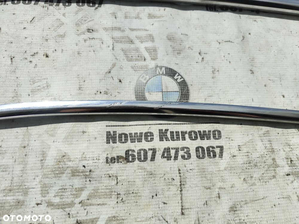 BMW E46 sedan listwy karoseryjne zgarniające chrom komplet - 10
