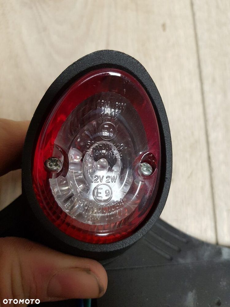 Uchwyt tablicy boczny lampa Harley Chopper Cruiser - 3