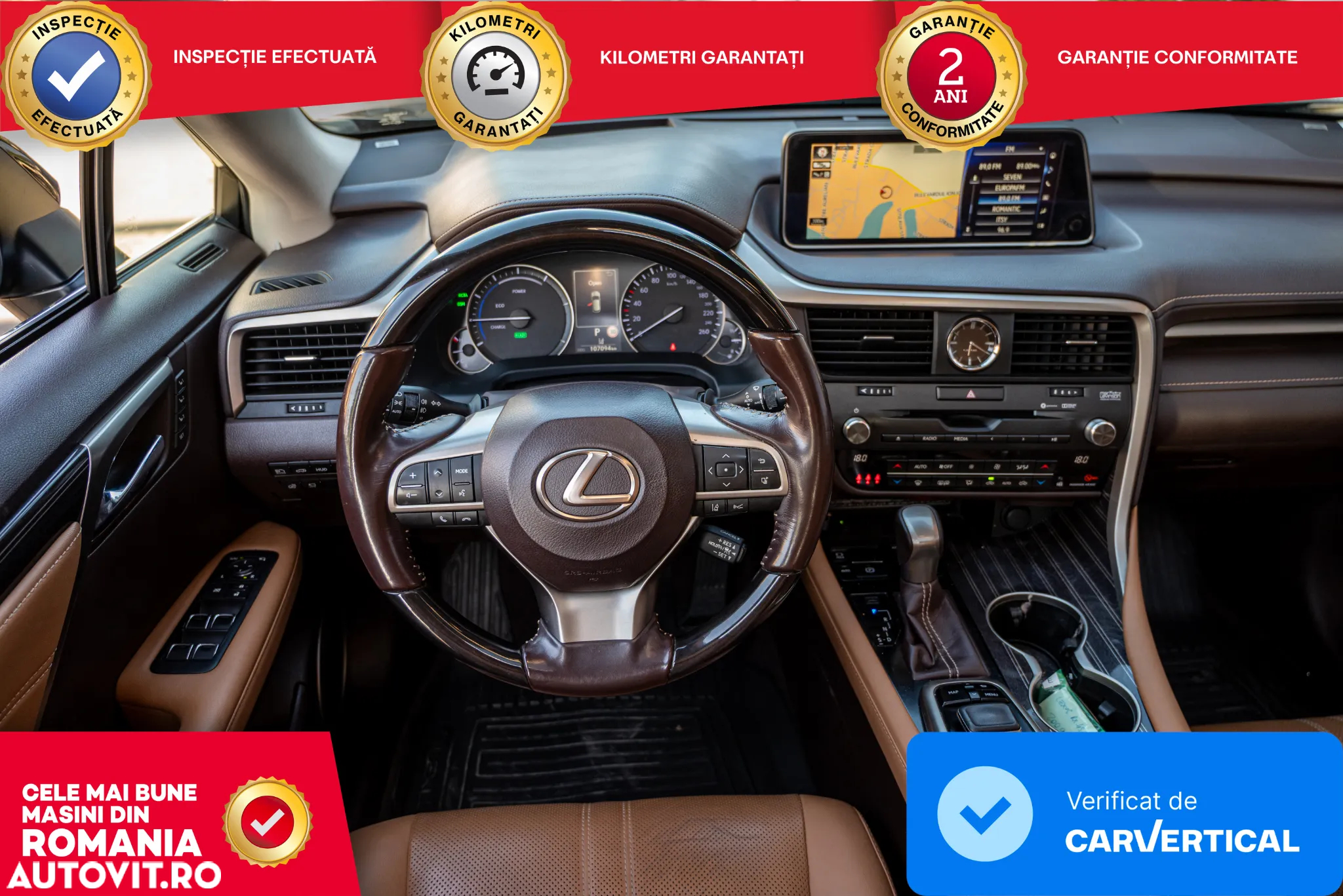 Lexus Seria RX 450h Aut. Luxury (trapa panoramica) - 35
