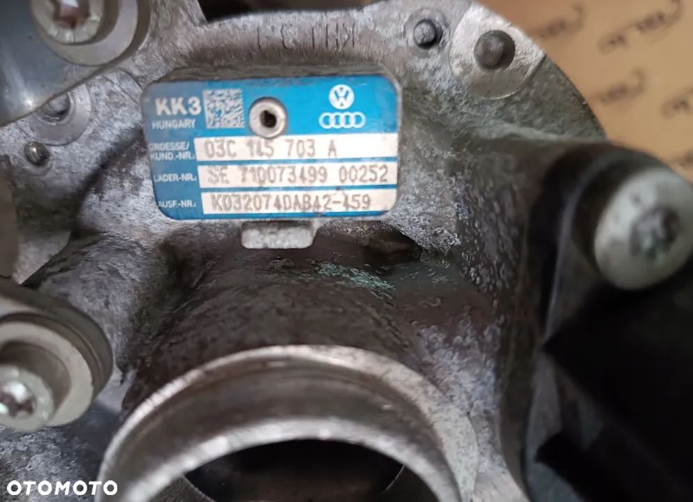 SHARAN 7N 1,4TSI TURBOSPRĘŻARKA 03C145703A - 1