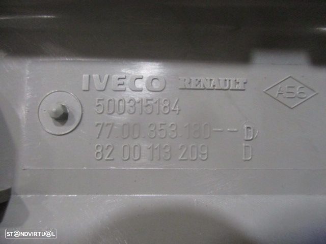 Luz De Teto Plafonier 0884590H 0884500H 8200113209 7700353180 RENAULT MASTER 2002 2.2DCI 90CV 2P BRANCO - 4