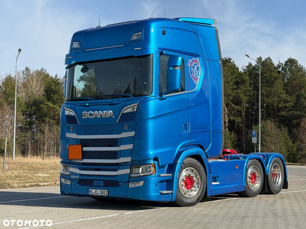 Scania Pusher 500s 6x2/4 full opcja 74T DMC JAK NOWY 2022/23 - 2